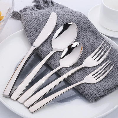 Silverware Cutlery Set Stainless Steel Flatware