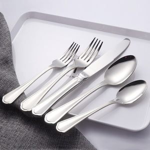 Buyer Star Stainless Steel Dinnerware Colorful Flatware Cutlery Restaurant Wedding