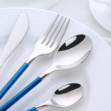 Buyer Star Stainless Steel Silverware With Column Stick Handle