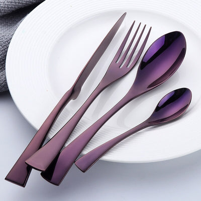 Buyer Star Tableware Stainless Steel Set include Forks Spoons Knives Set