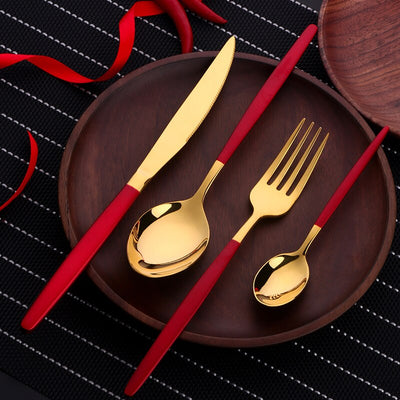 Buyer Star Flatware Set 304 Kitchen Metal Dinnerware For 4