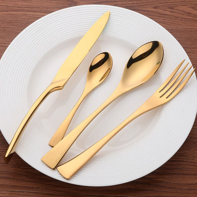 Flatware Set Stainless Steel Kitchen Dinnerware