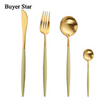 Stainless Steel Cutlery include Knife Fork Spoon Tableware