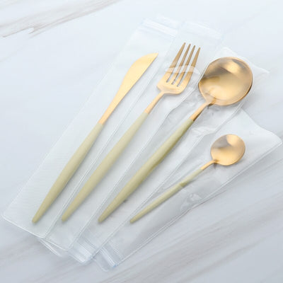 Stainless Steel Cutlery include Knife Fork Spoon Tableware