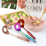 Buyerstar Stainless Steel Meatball Maker Spoon with Leakage Hole Non-Stick Kitchen Utensil