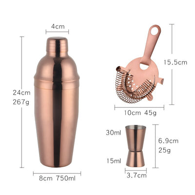 Buyerstar Stainless Steel Cocktail Shaker Mixer Profession Bartender Tools Mixer Bar Accessories