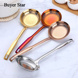 Buyerstar Colanders Strainers Stainless Steel Kitchen Utensil Cooking Silver Fine Mesh Wire Oil Skimmer