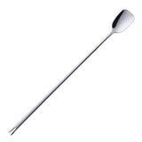 Colorful Long Handle Stainless Steel Dessert Spoon Ice Cream Shovel Mixing Spoon