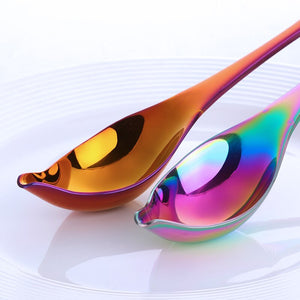 Buyerstar Waterdrop Sauce Spoon Oil Honey Ice Cream Cake Spoon