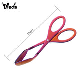 Creative kitchen utensils Food Clip Colorful Buffet Barbecue Cooking Tool Stainless Steel Bread Clip Gold Pastry Clamp Kit Tools