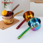 Buyerstar  Stainless steel Soup Ladle Pot Tableware Household Kitchen Accessories for Restaurant Hotel utensil