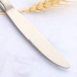 Accept Custom Logo Stainless Steel Wheat Cutlery for Wedding Banquet Tableware