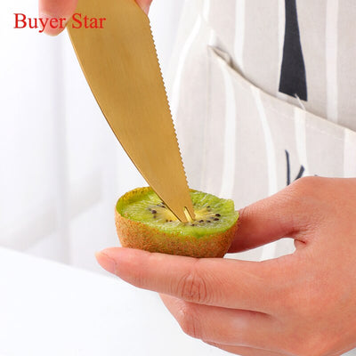 Buyerstar Kitchen fruit gadget Dig Spoon Knife Kiwi Peelers Scoop Cutter Passion fruit opener