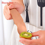 Buyerstar Kitchen fruit gadget Dig Spoon Knife Kiwi Peelers Scoop Cutter Passion fruit opener