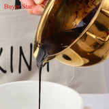 Stainless Steel Chocolate Melting Pot Long Handle Baking Heating Container