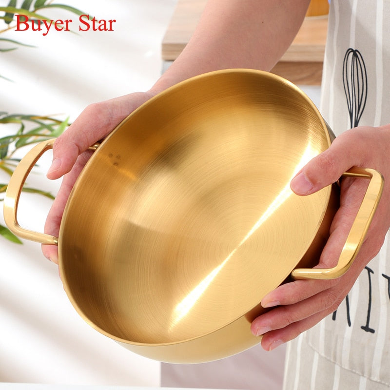 Buyer Star Stainless Steel Cooking Pot Soup Noodle Sea Food Pots Without Lid Kitchen Utensils