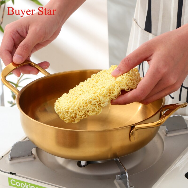Buyer Star Stainless Steel Cooking Pot Soup Noodle Sea Food Pots Without Lid Kitchen Utensils