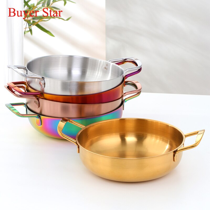 Buyer Star Stainless Steel Cooking Pot Soup Noodle Sea Food Pots Without Lid Kitchen Utensils