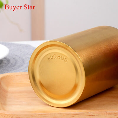 Buyerstar Stainless Steel Olive Oil Bottle  Grill BBQ Vinegar can Gravy Boat kitchen gadgets