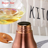 Buyerstar Stainless Steel Olive Oil Bottle  Grill BBQ Vinegar can Gravy Boat kitchen gadgets