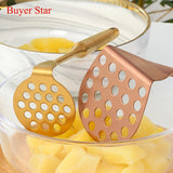 Buyerstar Stainless Steel Potato Masher Kitchen Utensils