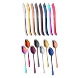 Buyerstar Multi-functional and convenient tableware with knife fork spoon cultery set