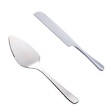 Buyerstar Stainless Steel Cake Shovel Cutter with Bread Knife Set Spatula Pizza Tool Baking Tool For Pie/Pizza