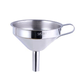 Buyerstar Stainless Steel Oil Funnel with Removable Strainer Rainbow Cone Funnel